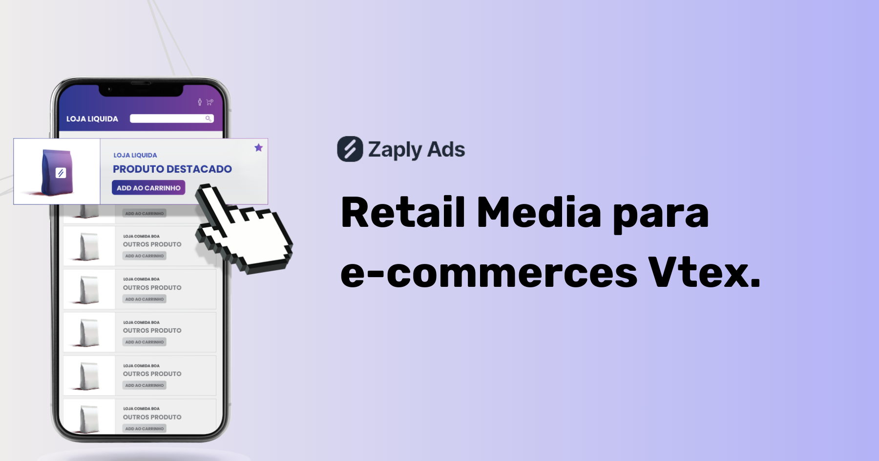 Anunciando o lançamento de nossa plataforma de Retail Media para e-commerces e marketplaces